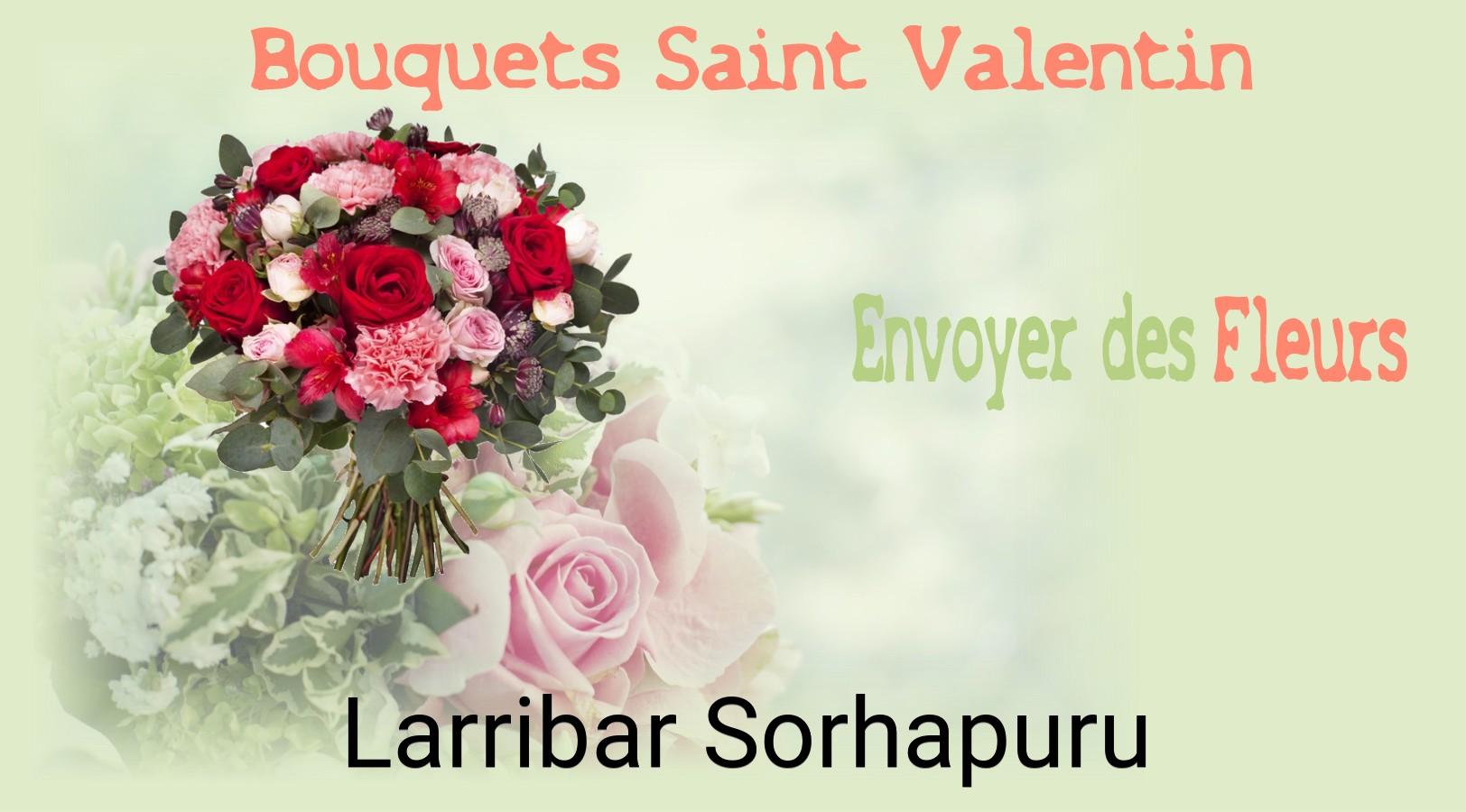 Roses de Saint-Valentin livrées à Larribar-Sorhapuru